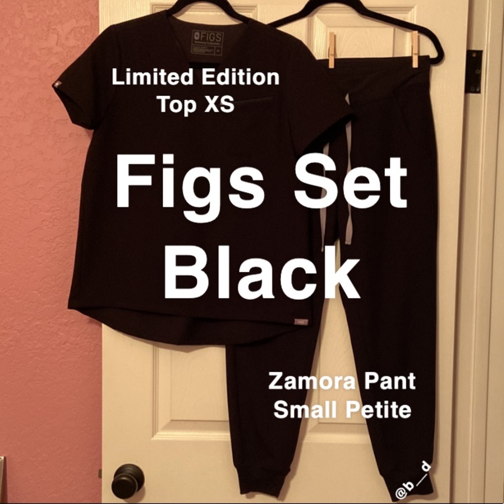 Figs Black limited Edition